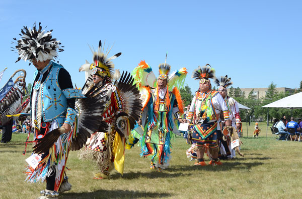 Dancers came from all over Saskatchewan and from Montana for the event.