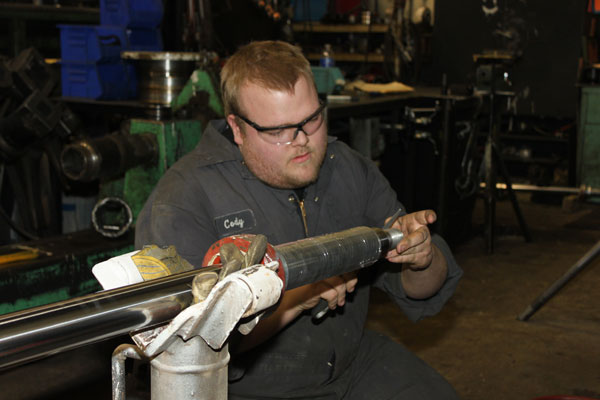 Cody Stewart, Industrial Mechanic Apprentice. Supplied photo.
