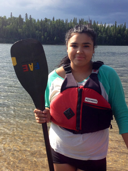 At this year's NAIG, Summer won four gold medals and one silver competing in the canoeing sport for Team Saskatchewan.  